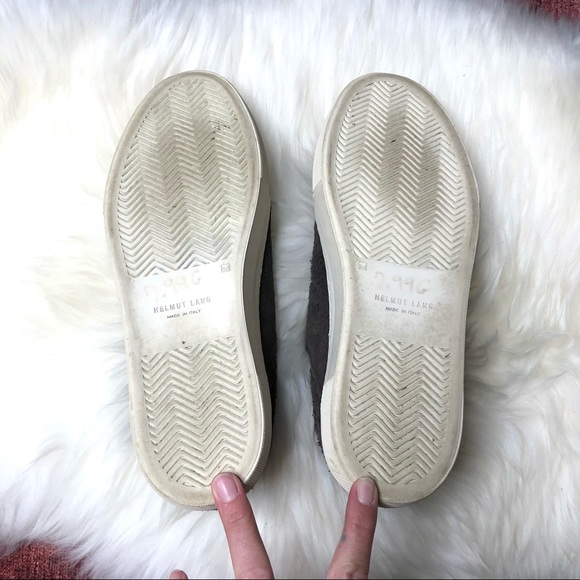 Helmut Lang | Distressed Suede Platform Sneaker 39 - Picture 5 of 13